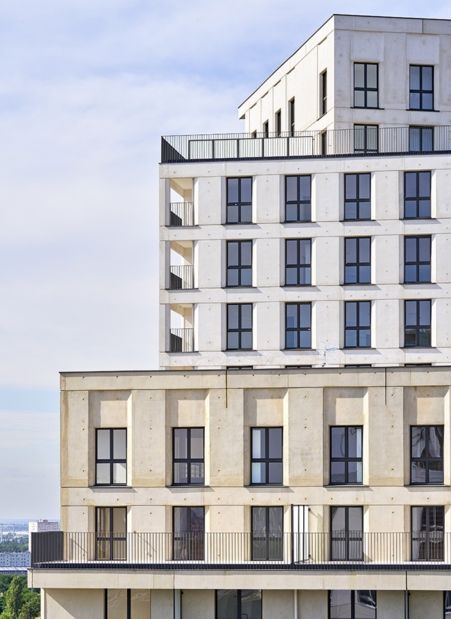 Au centre, le jardin – Logements