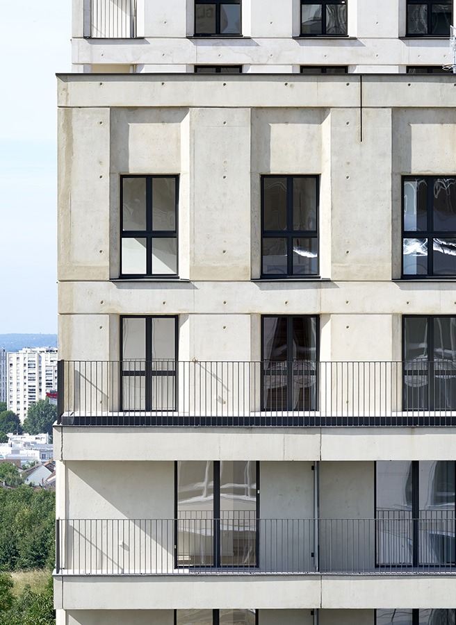 Au centre, le jardin – Logements