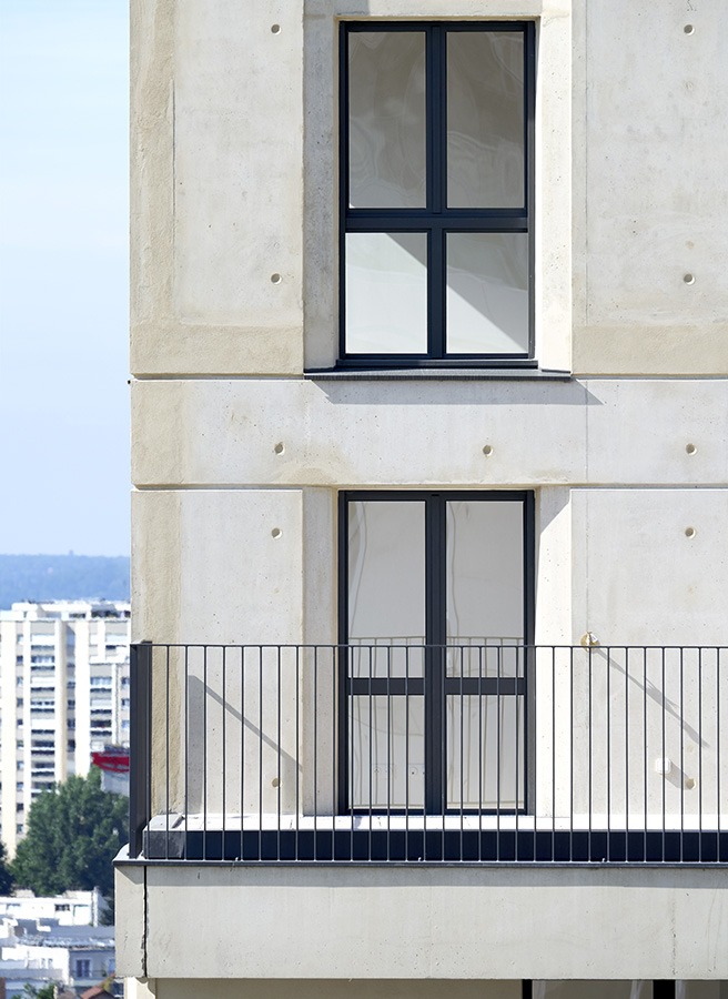 Au centre, le jardin – Logements