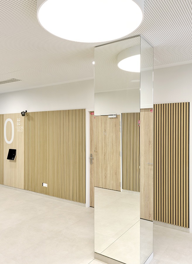 Au centre, le jardin – Bureaux et Laboratoires